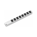 Listwa zasilająca Bachmann 8 gniazd biała | 4016514020126 | 4016514020126