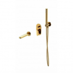 Cersanit SET B735 Zestaw wannowy podtynkowy INVERTO złoty (S952-045) | S952-045 | 5901771079033