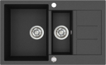 Zlewozmywak Aquasanita HELIKA Sink Tesa SQT151-601AW 80x50 | 4779056806527 | 4779056806527