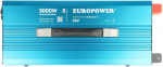 Agregat Europower PRZETWORNICA NAPIĘCIA INV/24/3000/PS/S/B Bluetooth EUROPOWER | INV/24/3000/PS/S/B | 5902887096655