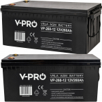 VOLT POLSKA Akumulator AGM VPRO 12V 260Ah | 6AKUAGM260 | 5904100452736