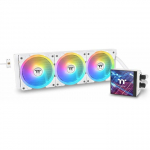 Chłodzenie wodne Thermaltake K Wasserk&uuml;hlung MAGFloe 360 Ultra Snow Edition All-In-One Liquid Cooler White | CL-W433-PL12SW-A | 4711475647817