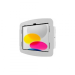 Uchwyt Compulocks iPad 10.9'' 10th Gen Space Enclosure Wall Mount - zestaw montażowy (montaż na ścianie) - do tabletu - zablokowany - wysokiej jakości aluminium - biały - interfejs montażowy: 100 x 100 mm - do Apple 10.9-calowego iPada (10. ...
