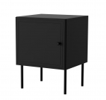 Cama Bedside table 2 pcs PALAZZO BIS 45x39xH59 mat black | PALAZZO 400031 | 5903815010354