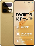 Realme 16 Pro+ 5G Dual Sim 8GB RAM 256GB - Master Gold | RLME_16PRO+ | 6941764482883