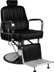 Gabbiano GABBIANO FOTEL BARBERSKI PATRIZIO CZARNY | 129150 | 5906717427770