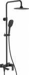 Deszczownica Alkotest 5056-915-81 / KFA / SPINEL /  DESZCZOWNIA Z BATERIĄ NATRYSKOWĄ I SKŁADANĄ WYLEWKĄ, CZARNA / | 5907571505260 | 5907571505260