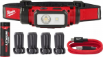 Latarka Milwaukee USB įkraunamas prožektorius ant galvos MILWAUKEE L4 HL2-301 | 4058546377571 | 4058546377571