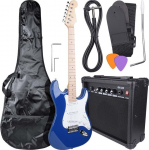 NN Zestaw gitarowy gitara elektryczna + akcesoria (EG SET BLU) | 5908249804913 | 5908249804913