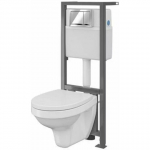Przycisk spłukujący Cersanit C187 AQUA 50 MECH QF MZ LUNA CO DUR WO ŁW | SZWZ1009116282 | 5901771132967