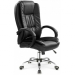 Krzesło biurowe Halmar Relax Czarne | V-CH-RELAX-FOT-CZARNY | 5905248116283