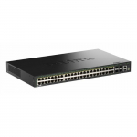 Smart Managed Switch DGS-1530-52P/E 48 Ports GE PoE(30W) + 4 Ports 10G SFP+ 370W | DGS-1530-52P/E | 790069474507