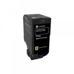 Toner Lexmark 74C2HY0 Yellow Oryginał (74C2HY0) | 74C2HY0 | 0734646601474