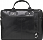 Torba dbramante Kronborg - 16'' (2nd Gen) - Full grain leather bag for notebook until 16'' - Black | BG16GTBL1499 | 5711428014993