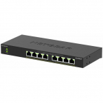 Switch NETGEAR Netgear Switch 8 port PoE Gigabit Unmanaged GS308LP | GS308LP-100EUS | 606449174731