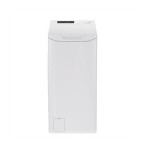 Candy | Washing Machine | TCA063D3-S | Energy efficiency class C | Top loading | Washing capacity 6 kg | 1000 RPM | Depth 60 cm | Width 41 cm | Display | Digit | White | S0461807 | 8059019093826