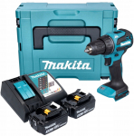 Wiertarko-wkrętarka Makita DDF490RFJ 18 V 2 x akumulator 3 Ah | DDF490RFJ | 0197050009678
