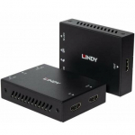 System przekazu sygnału AV Lindy Przedłużacz KVM 100 m Cat.6 HDMI i USB | L39350 | 4002888393508