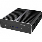Akasa Newton S UCFF-Geh&auml;use (Intel NUC), 65W Netzteil, OEM - schwarz | GEAK-067 | 4710614536210