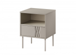 Bedside table 2 pcs. TRESSE 44x40x53 cashmere matt | TRESSE 400090 | 5903815010149