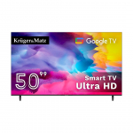 Kr&uuml;ger&Matz KM0250UHD-G 126 cm (50") UHD Smart TV Wi-Fi Black | KM0250UHD-G | 5901890119146