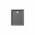 Brodzik Cersanit BRODZIK PROSTOKĄTNY TAKO 100X80X4 SZARY MAT | AZTR1000750025 | 5901771145134