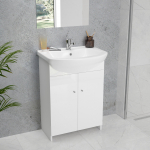 vidaXL CABINET HUNG D60 WITH BASIN/MIXER/SIPHON | 001-Z-06008+1565 | 4772013451402