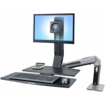 Ergotron Uchwyt biurkowy na monitor do 27'' WorkFit-A (24-317-026) | 24-317-026 | 0698833025705
