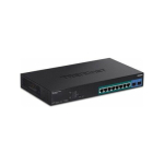 Switch TRENDnet TRENDnet TPE-1021WS 10-portowy przełącznik PoE+ Gigabit Web Smart Switch | TPE-1021WS | 710931162103