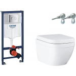 WC komplektas su potinkiniu rėmu GROHE Euro ceramic WC 39536000 | 39536000 | 4005176460678