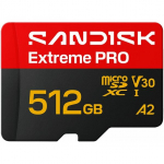 Karta SanDisk ExtremePro MicroSD UHS-I 512GB | SDSQXCJ-512G-GS6MA | 619659221218