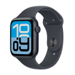 Watch Apple Watch SE 3 (2025) LTE 44mm Midnight Aluminium Case with Sport Band M/L - Midnight | MEPJ4ZR/A | 195950646955