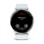 Garmin Venu 3 3.56 cm (1.4") AMOLED 45 mm Digital 454 x 454 pixels Touchscreen Silver, White Wi-Fi GPS (satellite) | 010-02784-00 | 0753759314736