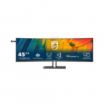 Philips | Curved Business Monitor | 45B1U6900C/00 | 44.5 " | VA | HDR | 32:9 | 75 Hz | 4 ms | 5120 x 1440 pixels | 450 cd/m&sup2; | HDMI ports quantity 2 | Black | Warranty 24 month(s) | 45B1U6900C/00 | 8712581797454
