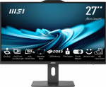 MSI Pro AP272P Intel&reg; Core&trade; i7 68.6 cm (27") 1920 x 1080 pixels All-in-One PC 16 GB DDR5-SDRAM 1 TB SSD Windows 11 Pro Wi-Fi 6 (802.11ax) Black | PRO AP272P 14M-495EU | 4711377371902