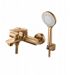 Bateria wannowa Invena MIXER BATH NERI WITH SHOWER SET COPPER | 5907798726448 | 5907798726448