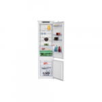 BEKO Refrigerator | BCNA306E42SN | Energy efficiency class E | Built-in | Combi | Height 193.5 cm | No Frost system | Fridge net capacity 215 L | Freezer net capacity 69 L | Display | 37 dB | White | BCNA306E42SN | 8690842472756