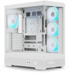 Aerocool P500B PC-Geh&auml;use, Midi-Tower, ATX, Tempered Glass, RGB - wei&szlig; | ACCM-PN09143.21 | 4711530964064