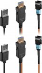 System przekazu sygnału AV Lindy Przedłużacz światłowodowy 100m MPO HDMI 8K60 | L38360 | 4002888383608