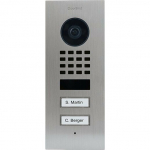 DoorBird DoorBird D1102V IP Vid. T&uuml;rst. V4A Edels. 2Ruftasten Unterputz | 423866812 | 4260423866812