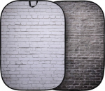 Lastolite Tło Urban 1.5x2.1m Painted White/Industrl Brick | LL LB5707 | 5055135931182