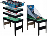 Spartan St&oacute;ł Bilardowy Piłkarzyki Cymbergaj Ping Pong Wielofunkcyjny Zestaw 16w1 | 6216 | 9001741062167