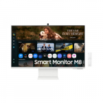 Samsung | LS32FM801UUXDU | 32 " | VA | 16:9 | 60 Hz | 4 ms | 3840 x 2160 pixels | 400 cd/m&sup2; | HDMI ports quantity 1 | White | LS32FM801UUXDU | 8806097146452