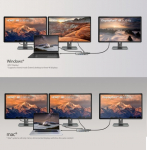 Stacja/replikator j5create j5create 4K60 ELITE USB-C TRIPLE-MONITOR/10GBPS MINI DOCK | JCD397-N | 4712795086324