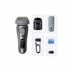 Braun Shaver | Series 9 Pro+ 9675cc | Operating time (max) 60 min | Wet & Dry | Lithium Ion | Grey | 9675cc | 8700216555012