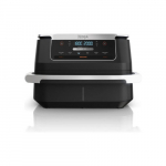 Ninja AF550EU fryer Double 6.6 L Stand-alone 2470 W Hot air fryer Black, Silver | AF550EU | 622356320757