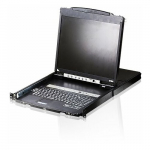 Aten ATEN CL6700MW-ATA-2XK06SG, 1920 x 1080 pixels, Full HD, Rack mounting, 1U, 19.4 W, Black | CL6700MW-ATA-2XK06SG | 4710469344817