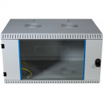 Szafa EFB EFB 48,26cm Wandgehause GRAU 12HE Tiefe 600mm 1-teilig komplett vormontiert RAL7035 Seitenwaende abnehmbar Abschliessbar | 691712VGR.60 | 4049759212957