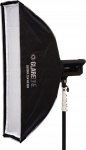 Lampa studyjna GlareOne Softbox 25x100 PRO - zestaw z gridem | SOFTPRO25X100 | 5903175622778