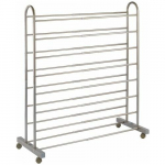 Wenko stojak na buty Giant 67-116 x 125,5 x 43 cm stal nierdzewna srebrna | twm_504001 | 4008838388266